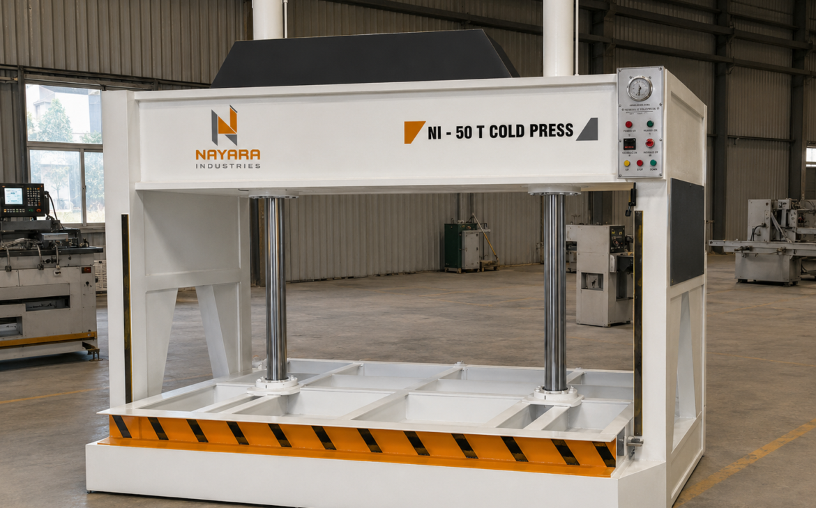 Cold Press Machine Manufacturer in Ahmedabad - NAYARA INDUSTRIES