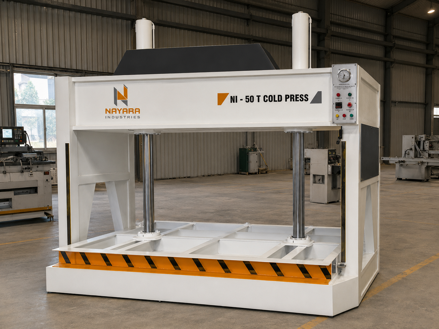 Cold Press Machine Manufacturer in Ahmedabad - NAYARA INDUSTRIES