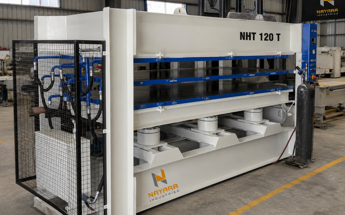 HOT PRESS MACHINE - NAYARA INDUSTRIES