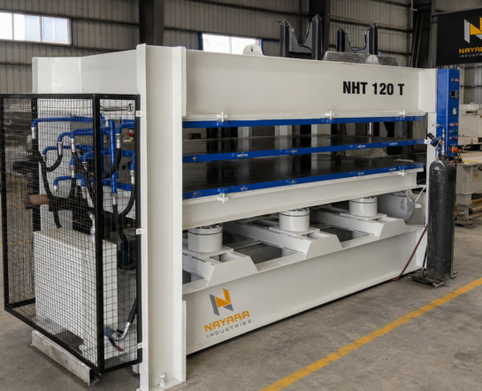 HOT PRESS MACHINE - NAYARA INDUSTRIES