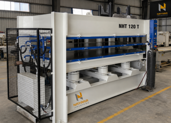 HOT PRESS MACHINE - NAYARA INDUSTRIES