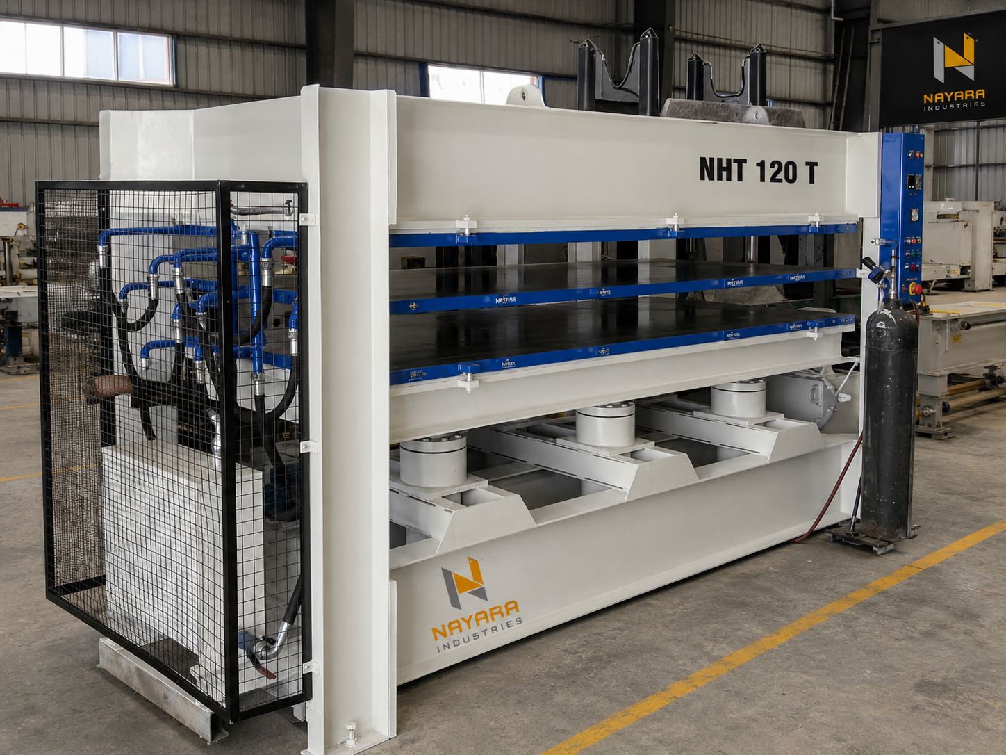 HOT PRESS MACHINE - NAYARA INDUSTRIES